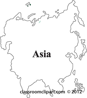 356x400 Best Photos Of Asia Map Outline Clip Art