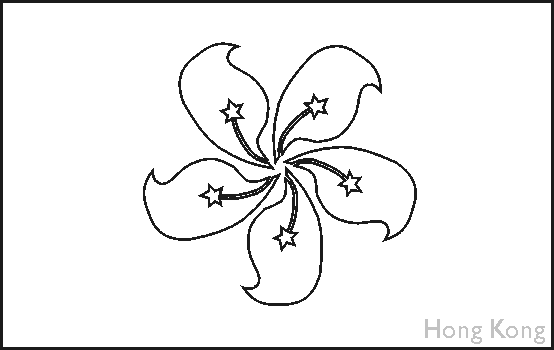 554x350 Colouring Book Of Flags Asia