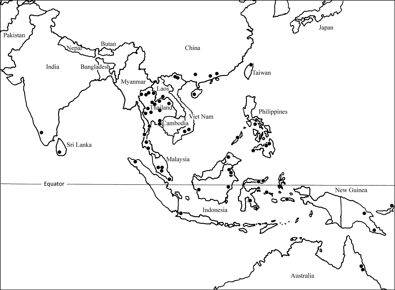 1512x1111 Filedistribution Map Of The Genus Loboscelidia In South Asia