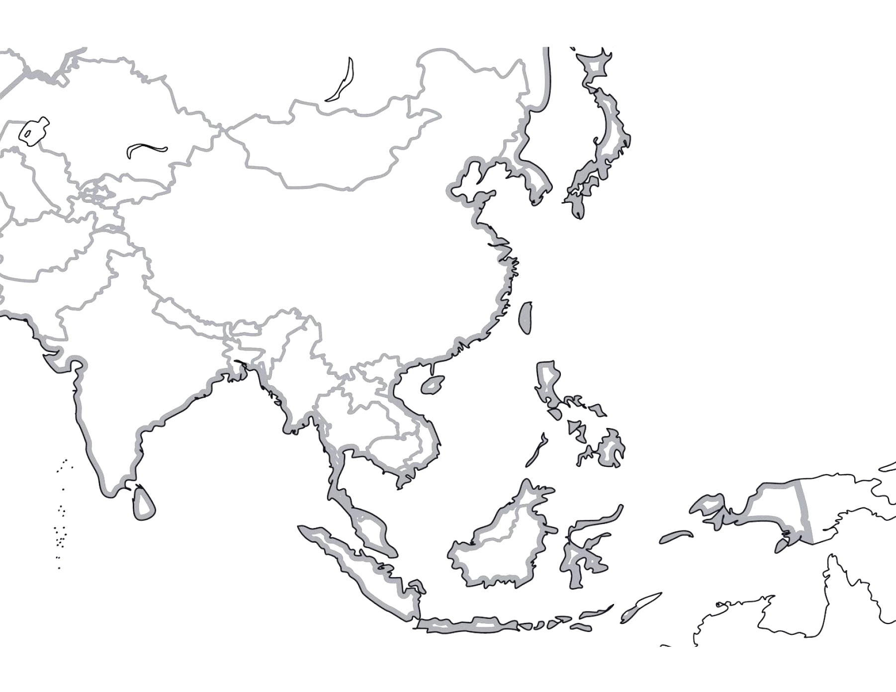 1802x1392 Asia Map Practice