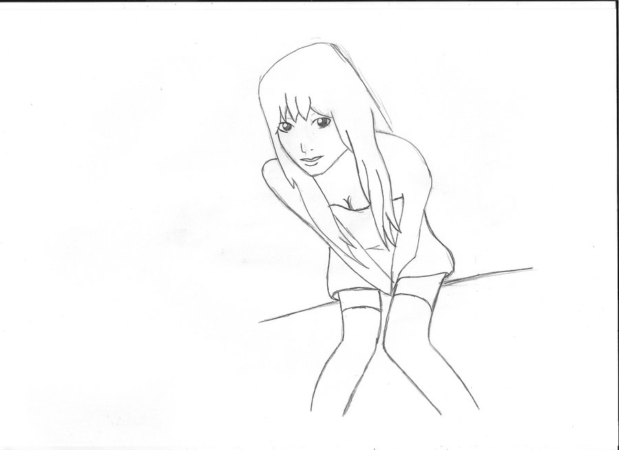 900x654 Asian Drawing 3 By Limebulle