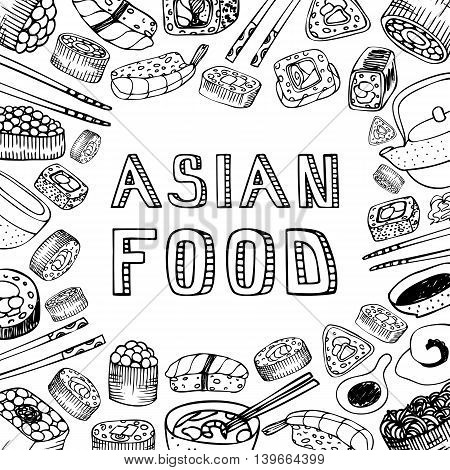 450x470 Asian Food Background. Asian Food Vector Amp Photo Bigstock