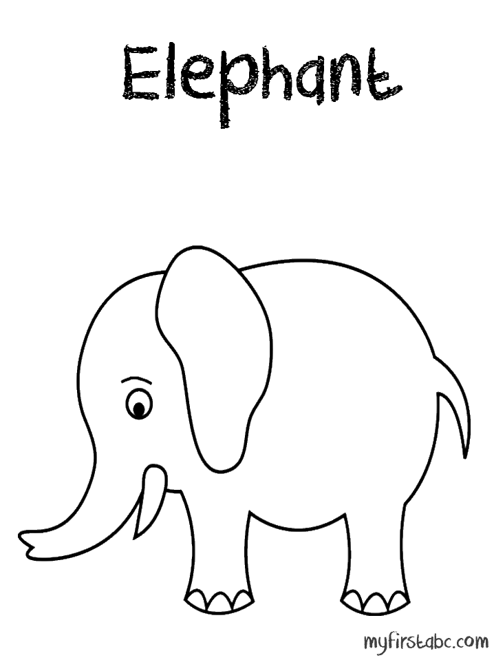 718x958 Asian Elephant Coloring Pages