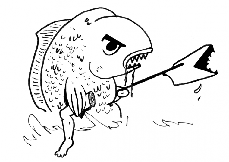 760x536 Fish Are Friends, Not Projectiles Crew Team Bombarded By Asian