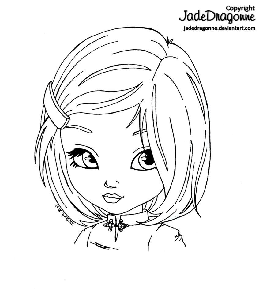 846x944 Asian Girl By Jadedragonne