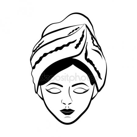 450x450 Asian Girl Face Stock Vector Yulianas