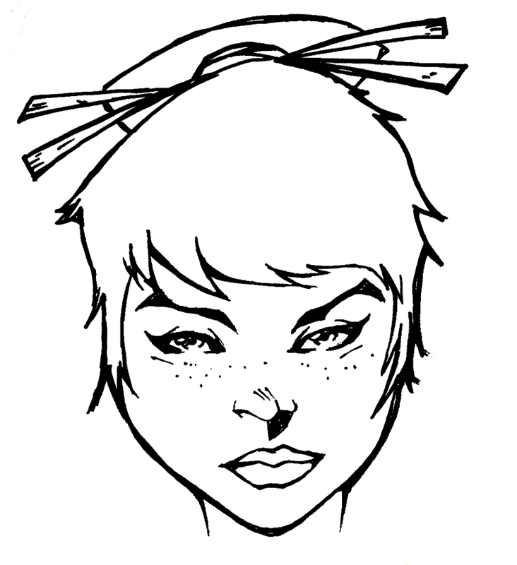 732x800 Asian Girl By Pinkhavok