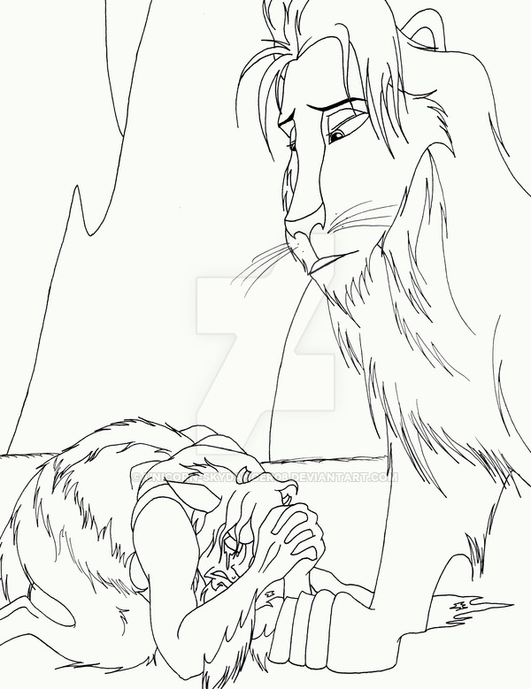 600x779 Begging Aslan's Forgiveness By Unicorn Skydancer08