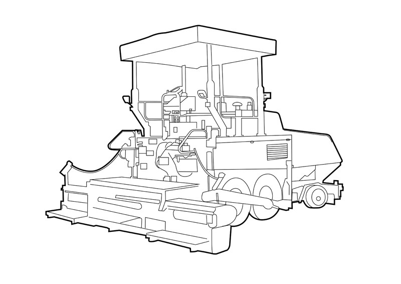 800x566 Asphalt Paver Miscellaneous Truck And Trailer Guide