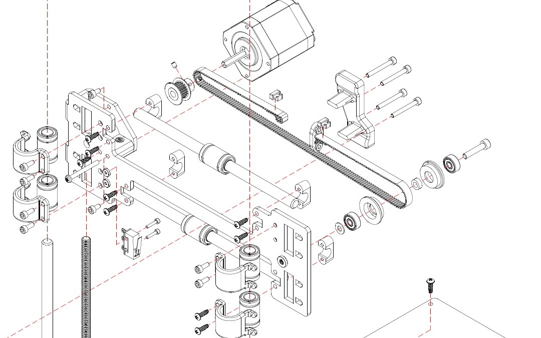1080x675 Assembly Drawings For The Printrbot Play (Model 1505) Printrbot