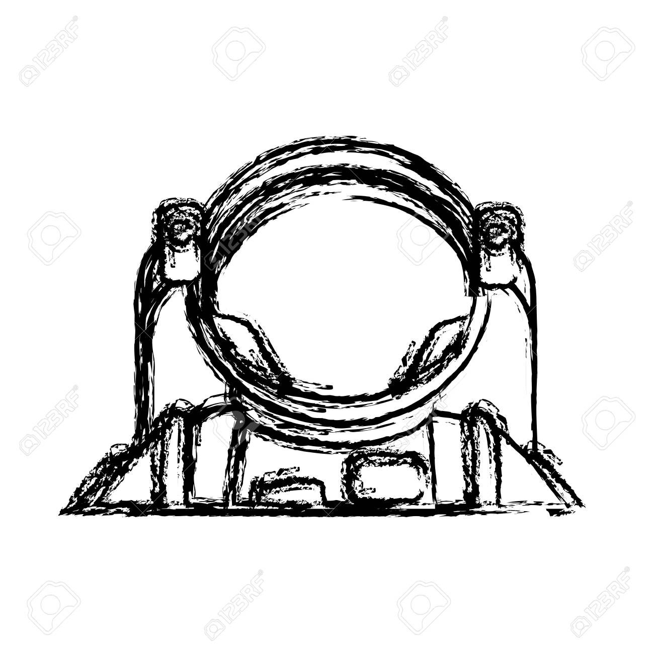 1300x1300 Astronaut Portrait In Space Suit Helmet Vector Illustration