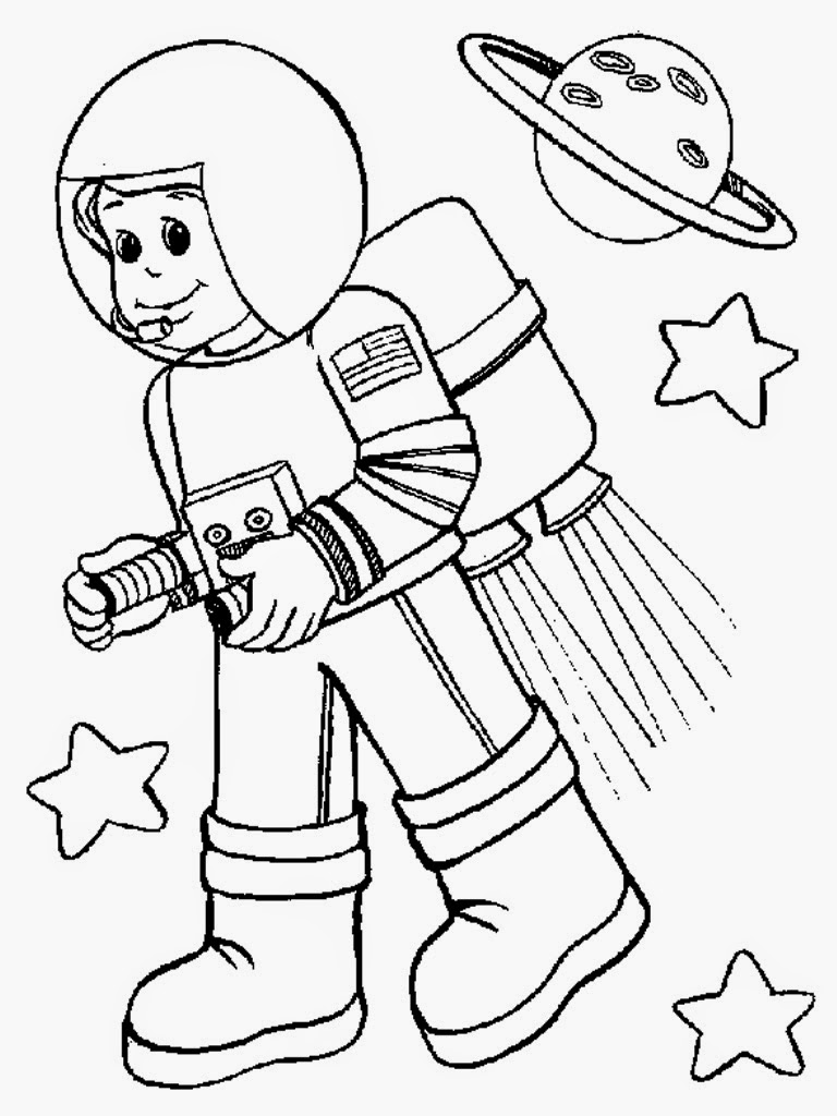 768x1024 Free To Print Astronaut Coloring Page Free Coloring Book Picture