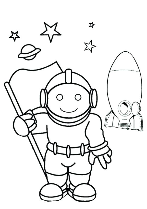 600x850 Astronaut Coloring Free Coloring Pages Of Drawing Astronaut