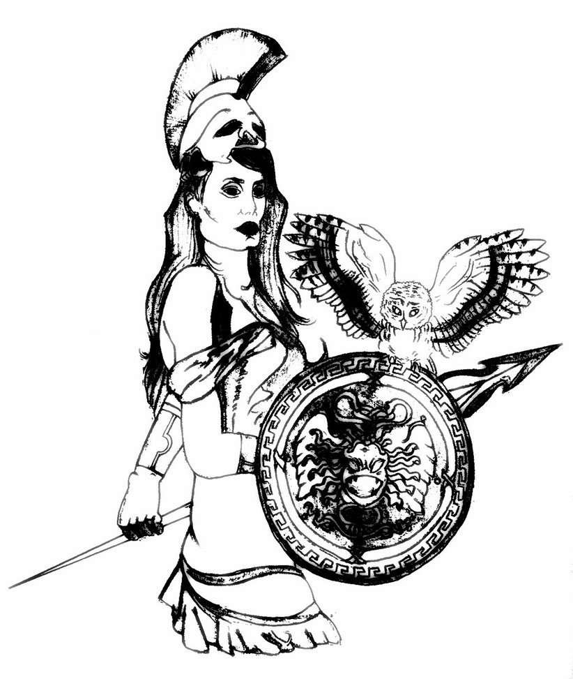 822x973 Goddess Athena By Lei171918