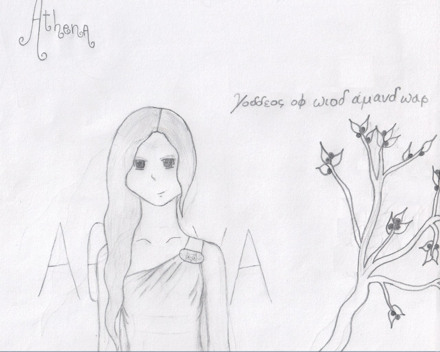 900x720 Athena Goddess Of Wisdom And War Bye Winged Honeybee