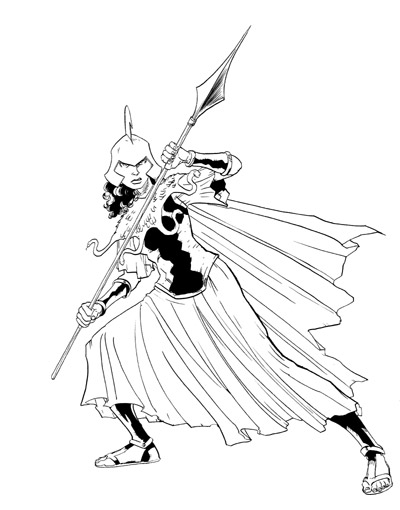 400x510 How To Draw A God Or Goddess By George O'Connor