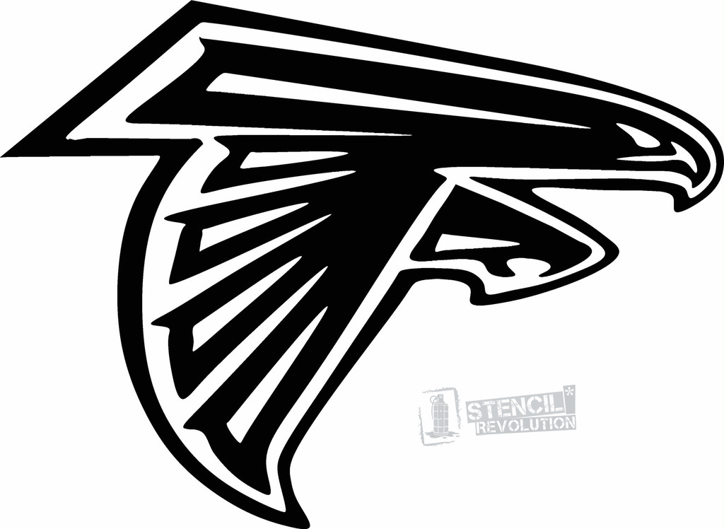 1024x748 Atlanta Falcons Stencils Stenciling And Vinyl Designs