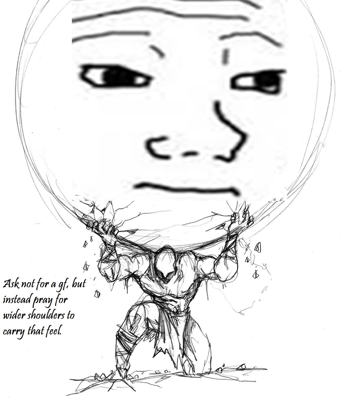 1383x1600 When Atlas Begged For Sympathy From Zeus