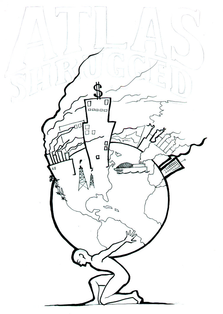 753x1061 Atlas Titan Drawing