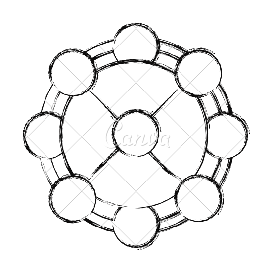 550x550 Cartoon Atom