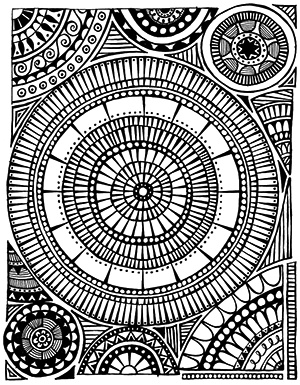 300x385 A Doodle Is An Unfocused Drawing Made While A Person's Attention