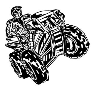 320x316 Atv 6 Decal Sticker