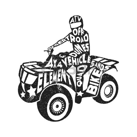 450x450 Atv Silhouette Stock Photos. Royalty Free Business Images