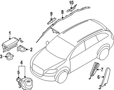 400x317 Used Audi R8 Air Bags For Sale