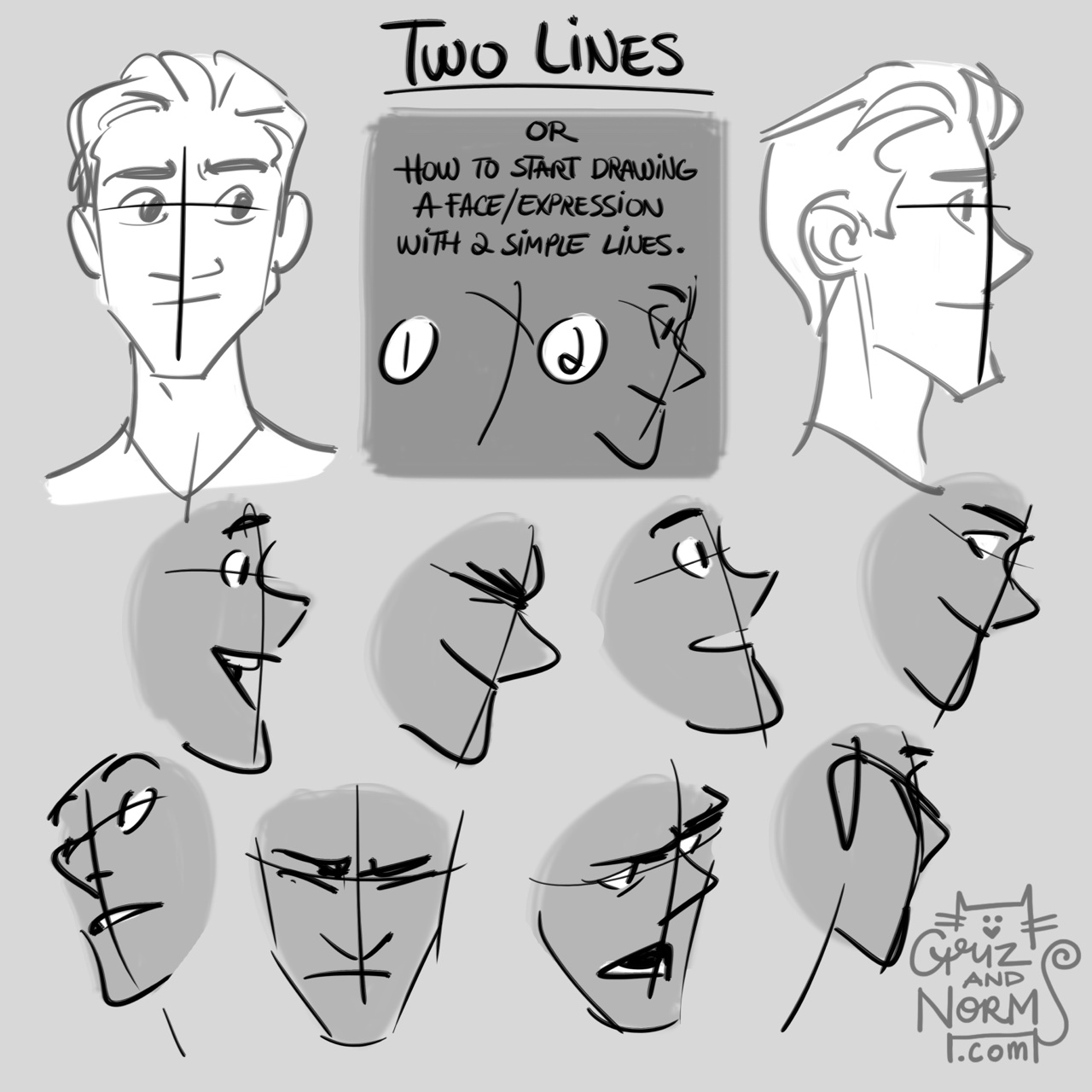 1280x1280 Tuesday Tips Two Lines The Face, Or Eyes, Is Where An Audience