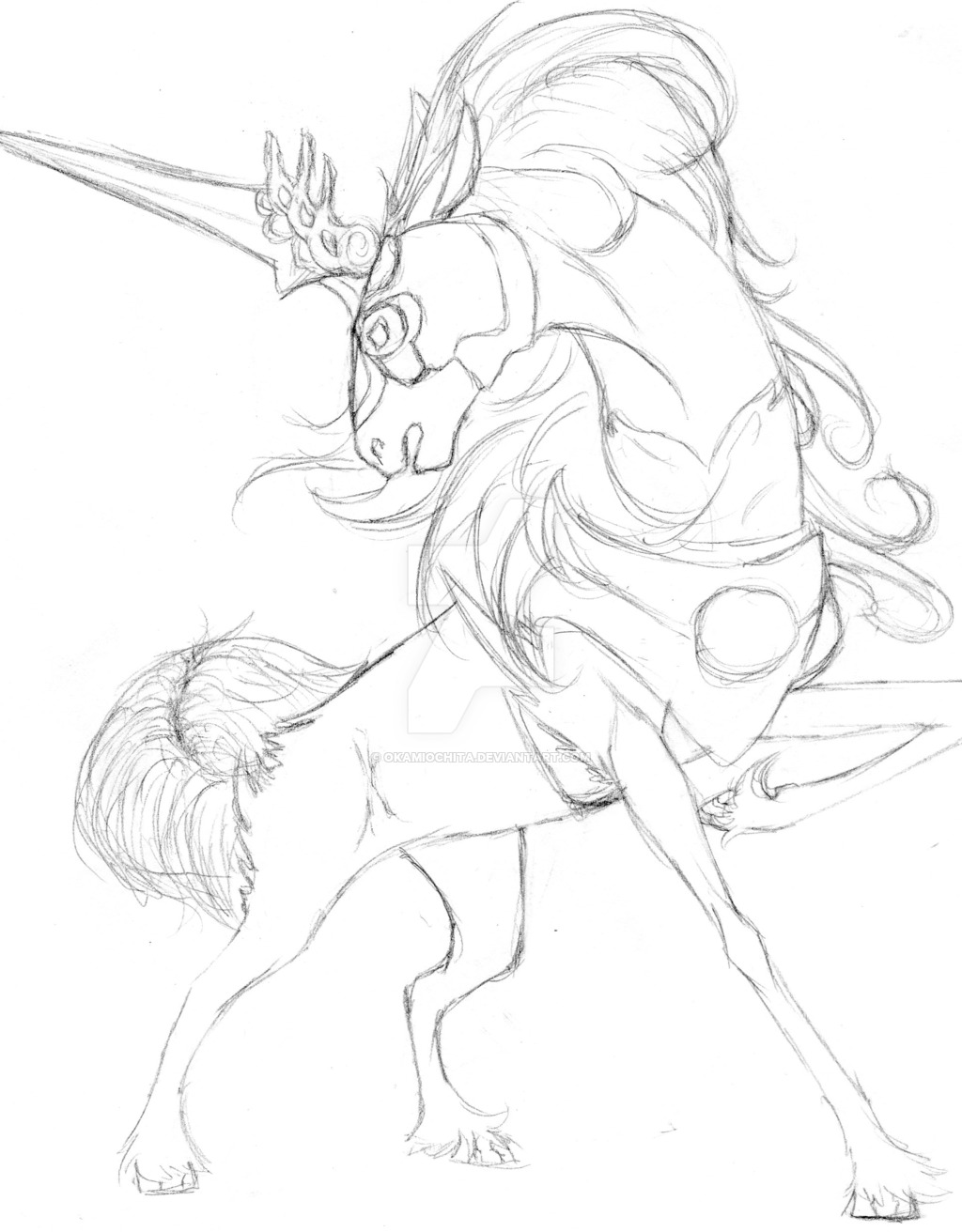 1024x1312 Fantasy Frontier(Aura Kingdom) Eidolon Alessa By Okamiochita