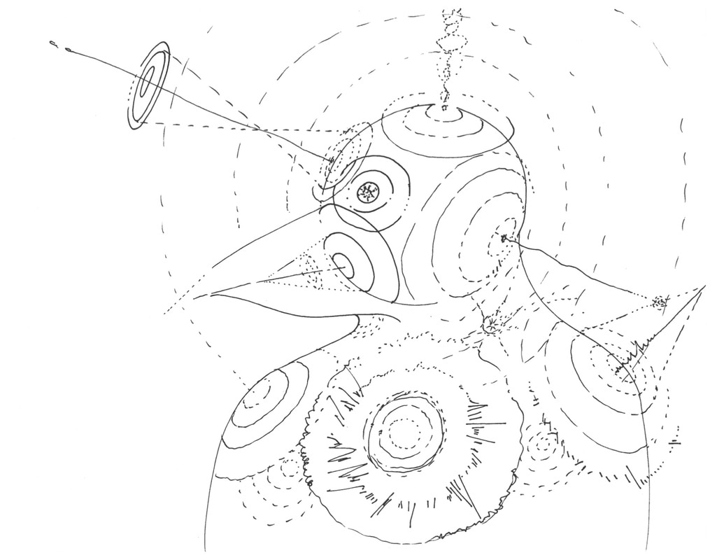 1035x800 The Crow's Aura Custom Mural By Shente