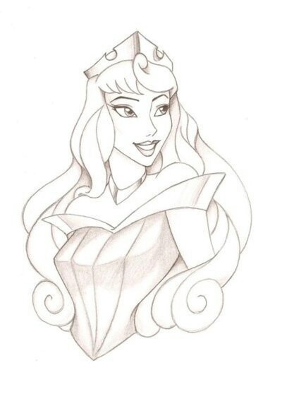 400x558 Sleeping Beauty Sketch Sleeping Beauty Disney