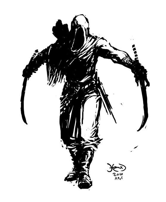 Austin Skyline Drawing