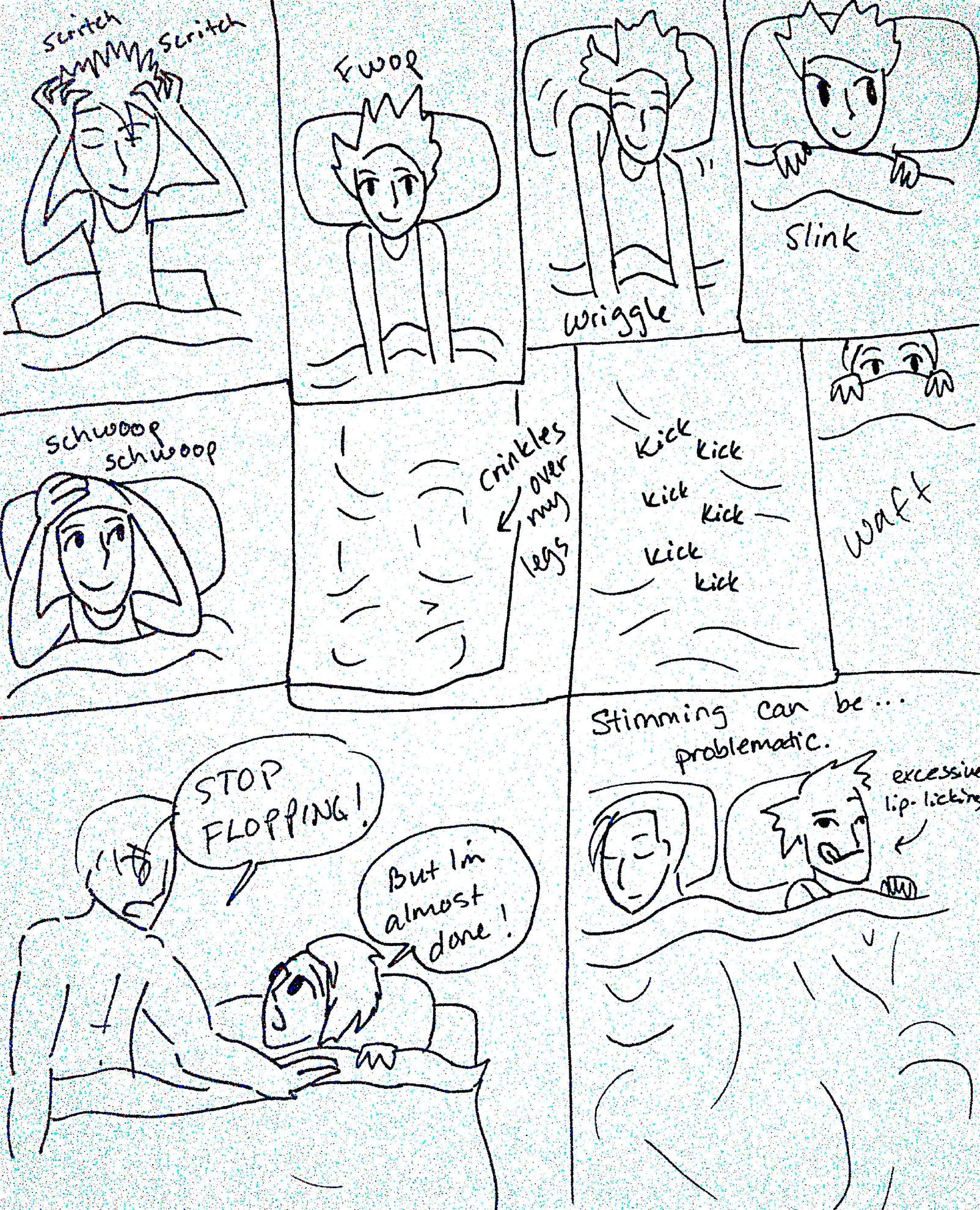 1604x1980 Autism Comic Stims And Anxiety