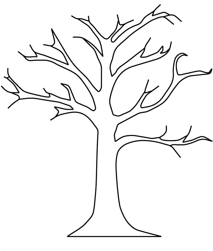 700x825 Fall Tree Coloring Page Autumn Tree Coloring Pages Printable Free