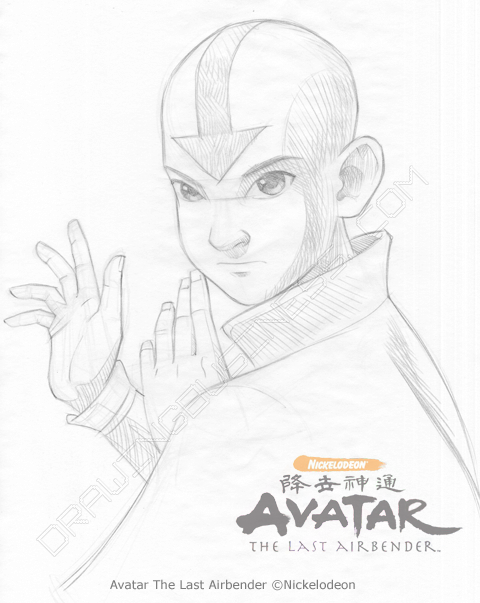 480x603 Quick Sketch Avatar The Last Airbender Drawing Business