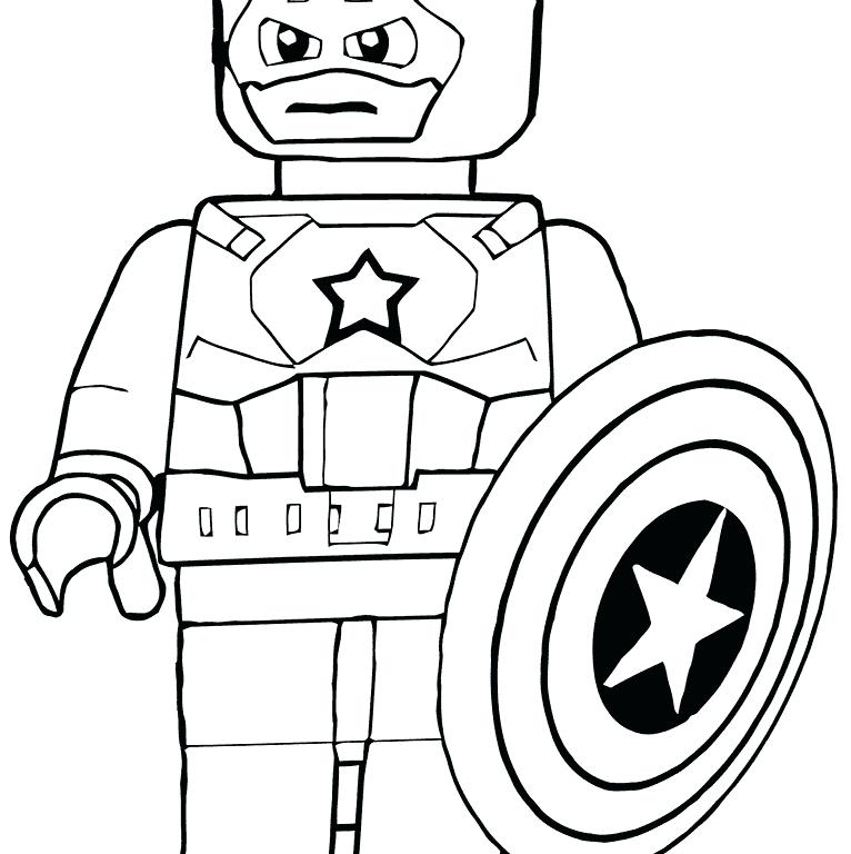 766x768 Spectacular Surprising Avengers Lego Coloring Pages Kids Draw