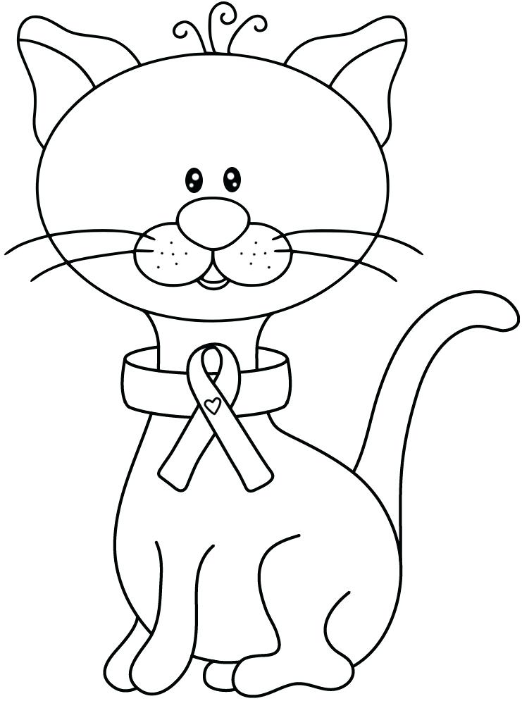741x995 Cancer Ribbon Coloring Page Breast Cancer Ribbon Coloring Page