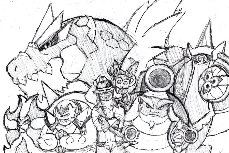 900x601 My Pokemon X Team By Brian12
