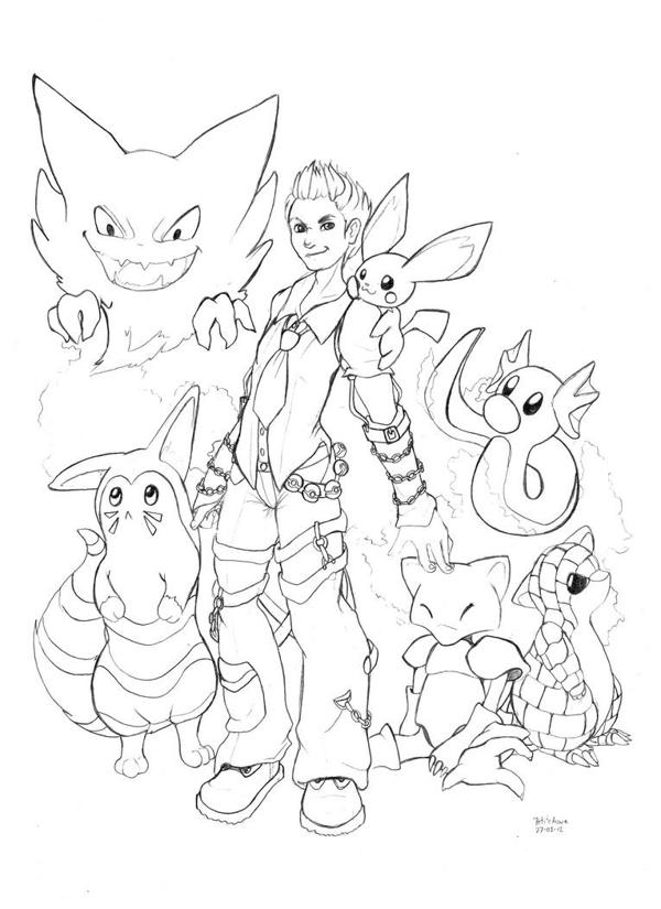 600x825 75 Awesome Pokemon Drawings And Illustrations Inspirefirst
