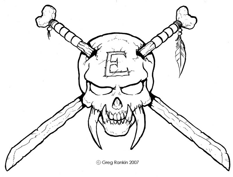 800x608 Easy Drawing Of Skulls