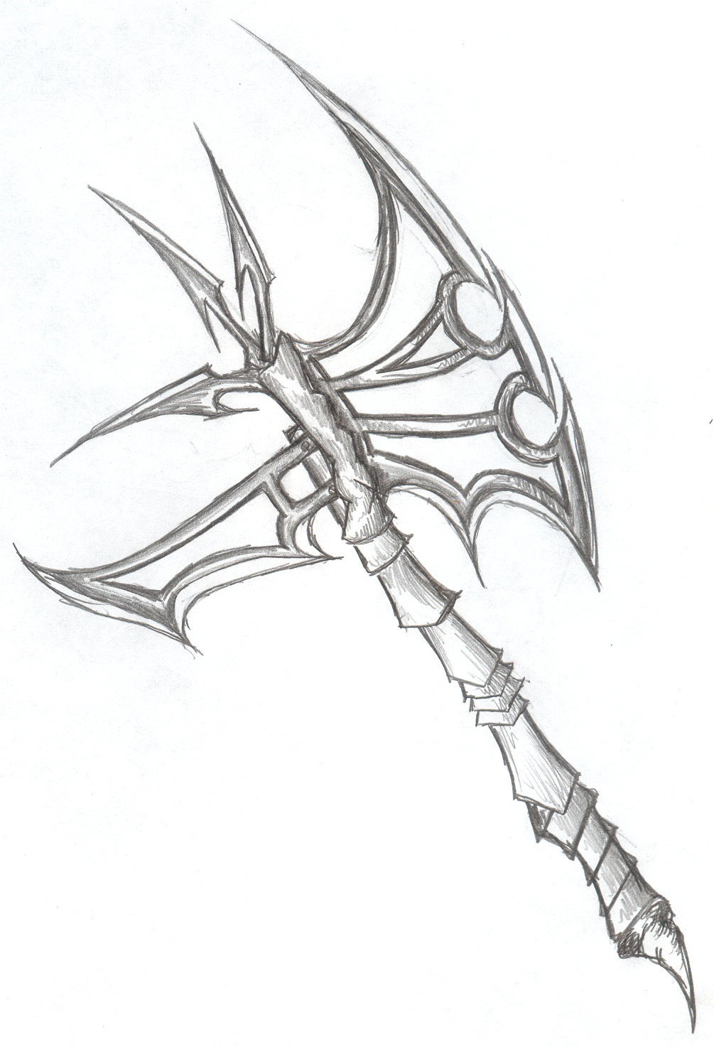 1005x1473 Axe By Valgrisk