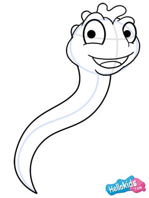 300x398 Comment Dessiner How To Draw A Baby Sea Monster