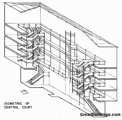 423x415 Great Buildings Drawing