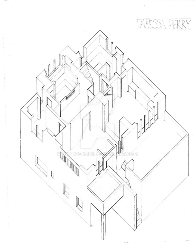 801x998 Adolf Loos Drawing By Daydreamz1