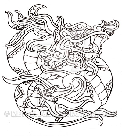 400x444 Aztec Tattoo By Metacharis