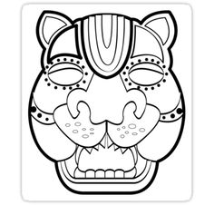 236x226 Aztec Mask
