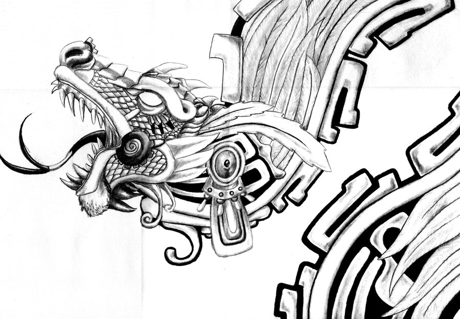 900x625 Aztec Dragon Headbangerdragon Bebo Pandco