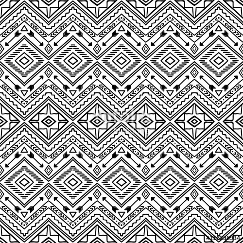 500x500 Seamless Aztec Pattern Stock Image And Royalty Free Vector Files