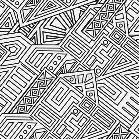 450x450 Aztec Vector Seamless Pattern Stock Vector Lizalutik